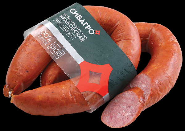 Колбаса СИБАГРО Краковская п/к 350г