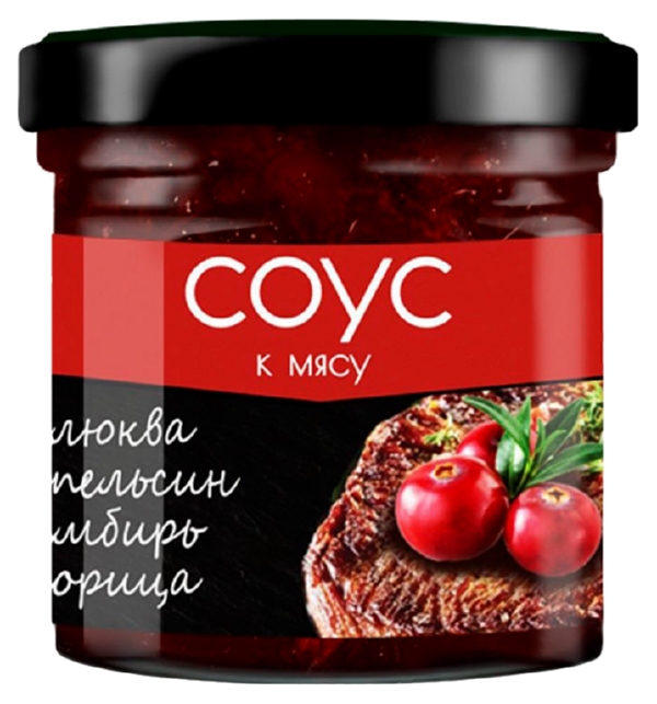 Соус САВА клюква апельсин имбирь корица ст/б 100г