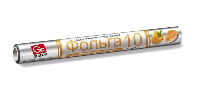 Фольга пищевая ГРИФОН универсальная 29см 10м