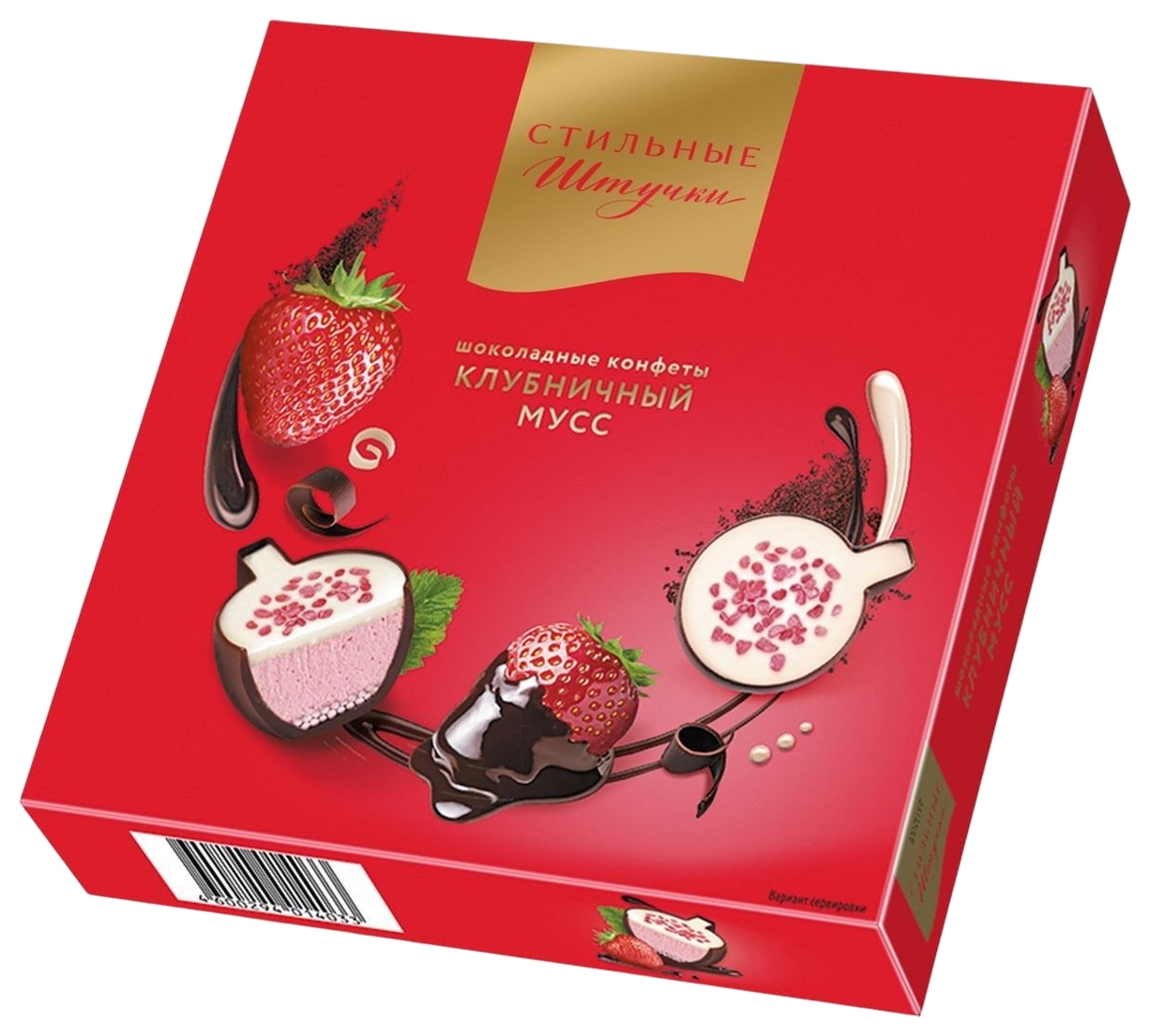 Набор конфет МОК Стильные штучки клубничный мусс 104г