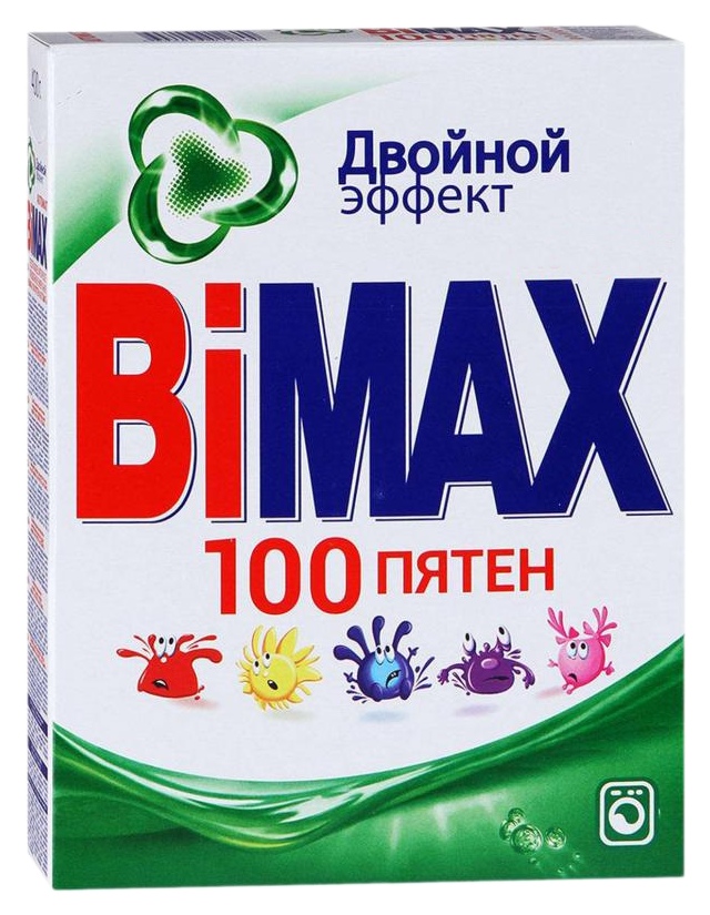 Стиральный порошок БИ МАКС 100 пятен ручная стирка 400г