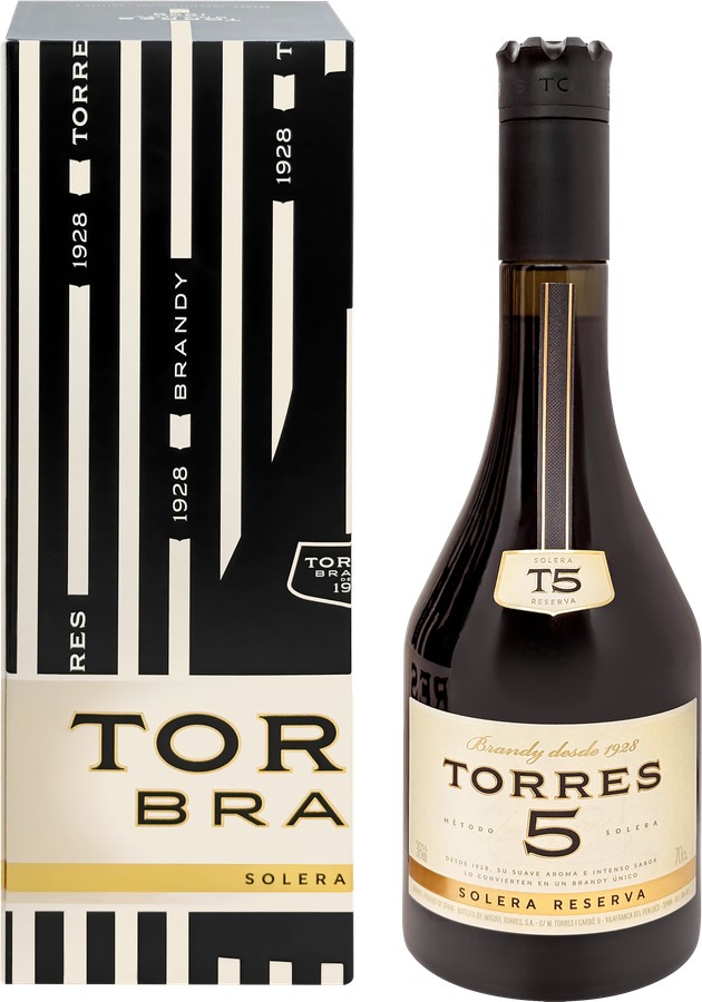 Бренди ТОРРЕС Солера Резерва 5 лет 38% ПК 0.7л
