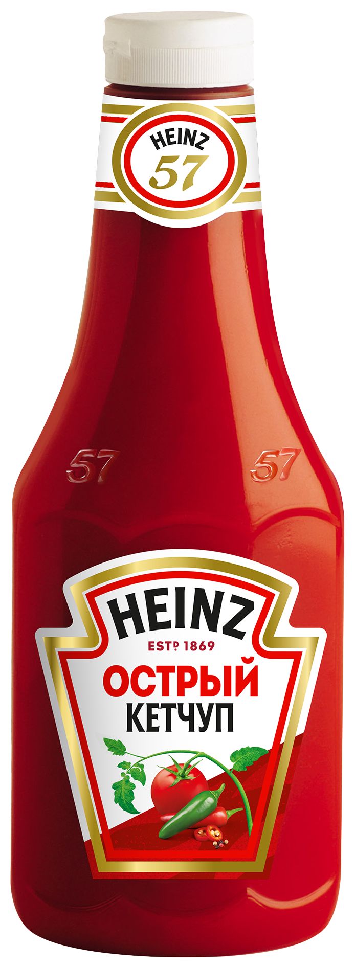 Кетчуп ХАЙНЦ Острый пэт 800г