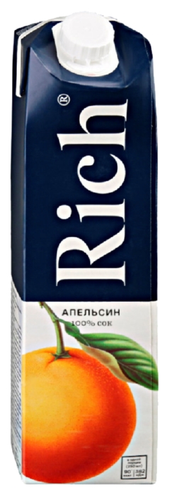 Нектар РИЧ апельсин с мякотью 1л