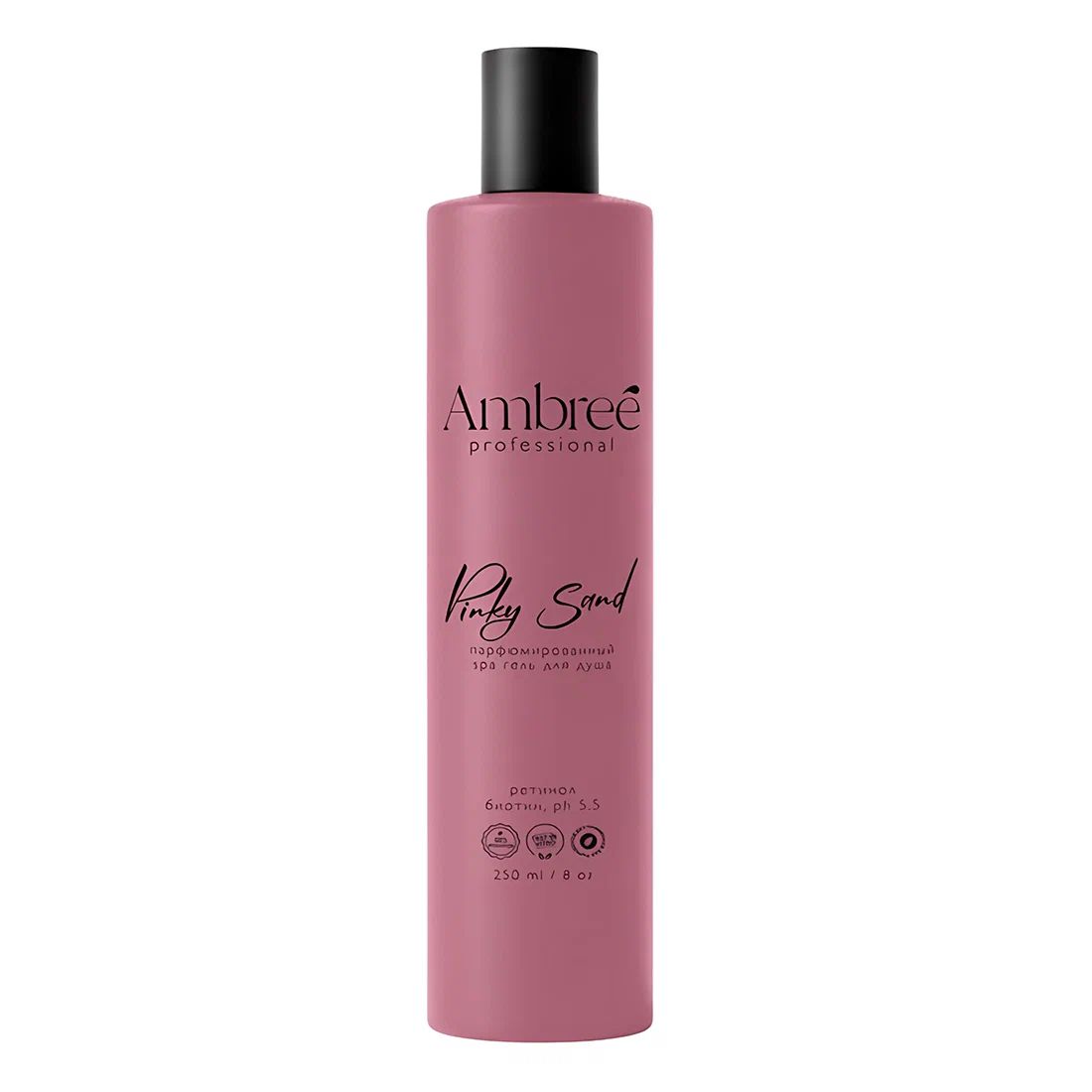 Гель для душа АМБРИ Профешнл пинки сэнд увлажняющий 250мл