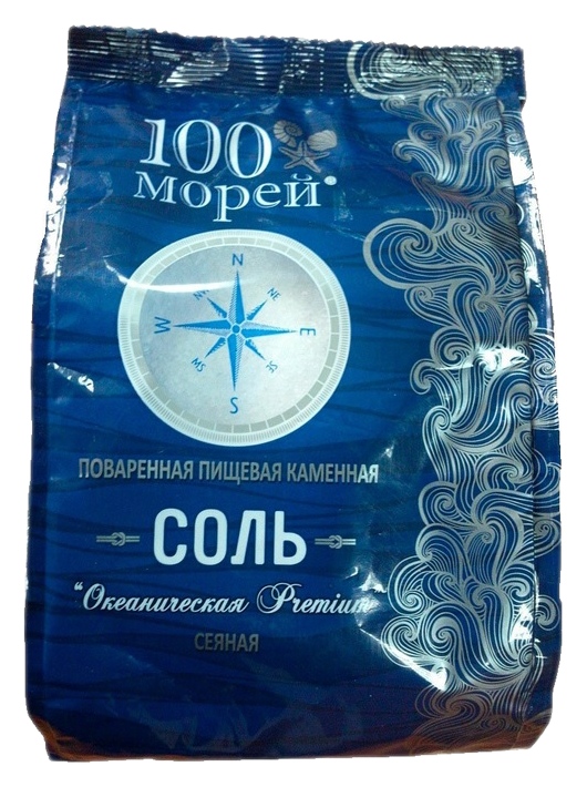 Соль 100 МОРЕЙ Каменная океаническая м/у 800г