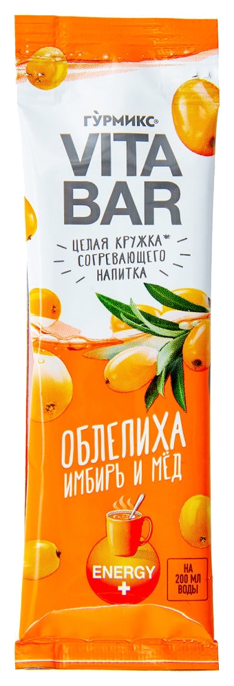 Концентрат для напитка ГУРМИКС Вита Бар облепиха имбирь мёд 25мл