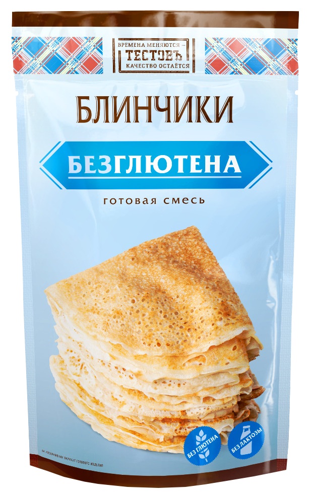 Смесь ТЕСТОВЪ Блинчики без глютена 250г