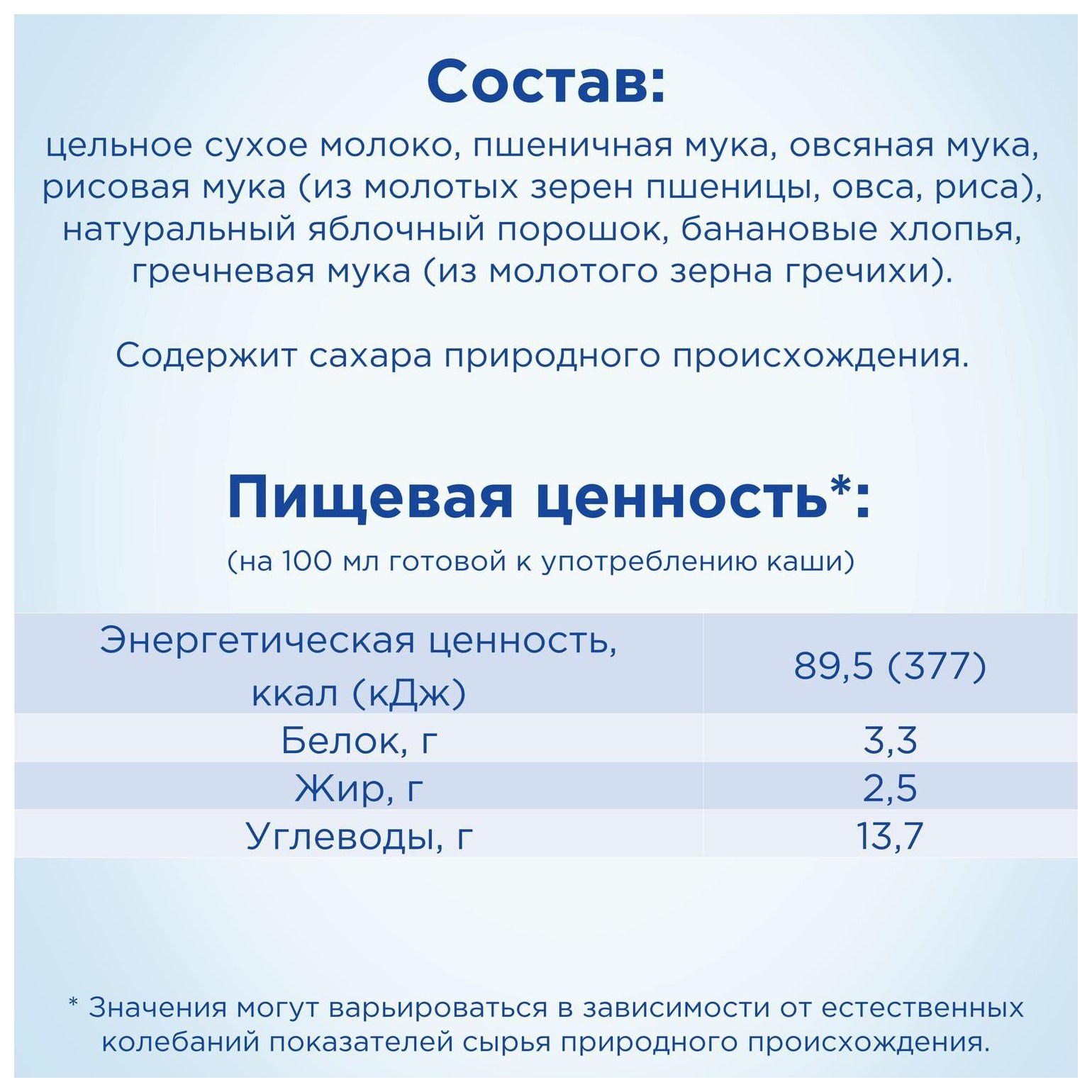 Каша НУТРИЛОН мультизлаковая яблоко банан молочная бзмж м/у 200г