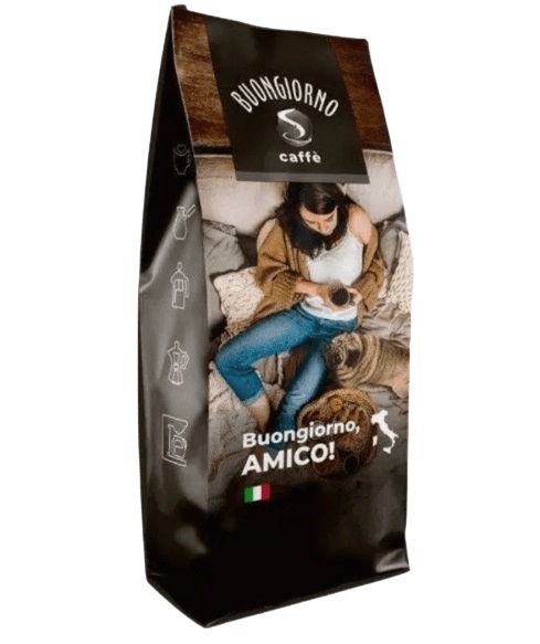 Кофе БОНЖОРНО Амиго зерно 250г