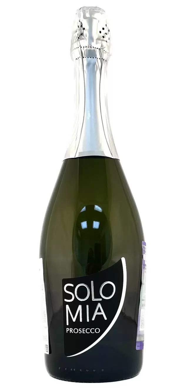 Игристое вино СОЛО МИА Просекко белое брют 11% ст/б 0.75л