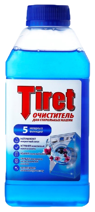 Очиститель для стиральных машин ТИРЕТ Комплексное очищение 250мл