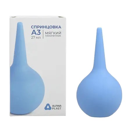 Спринцовка ПВХ А3 27мл