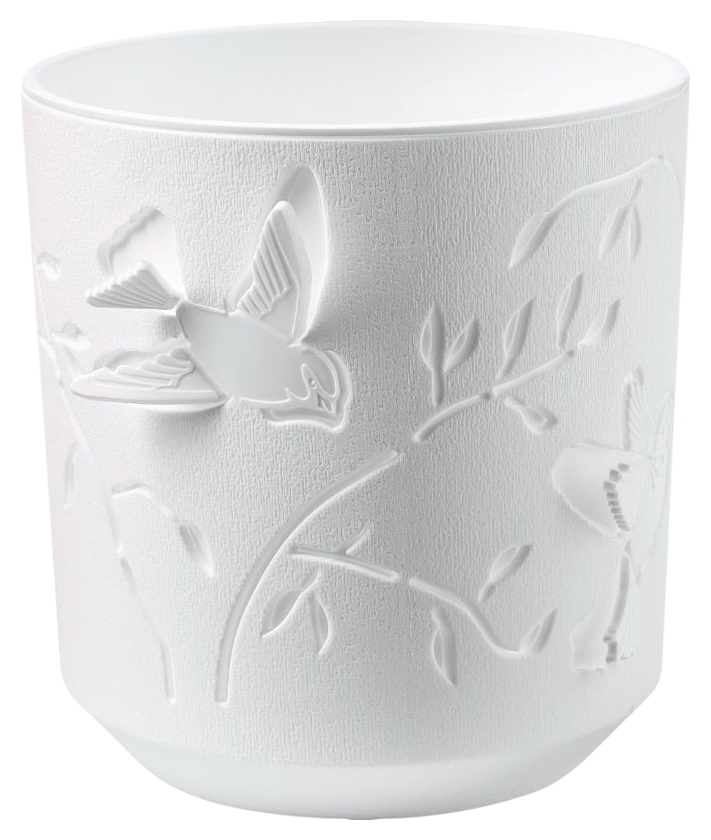 Кашпо ВМС Колибри белый 2.5л арт.КШ-4650