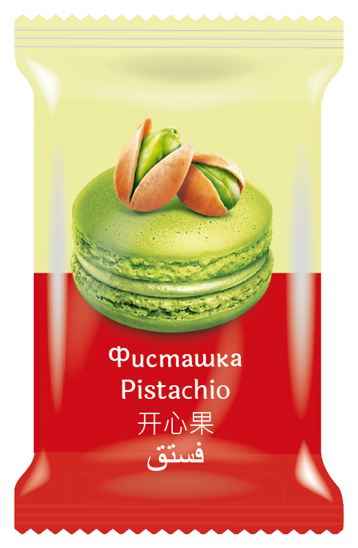 Пирожное АКУЛЬЧЕВ Макарон фисташка 60г