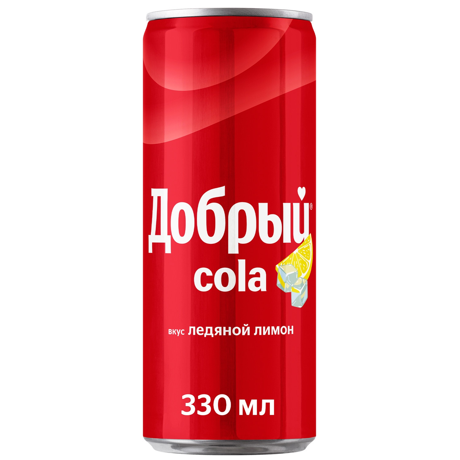 Газ.напиток ДОБРЫЙ Кола Ледяной лимон ж/б 0.33л