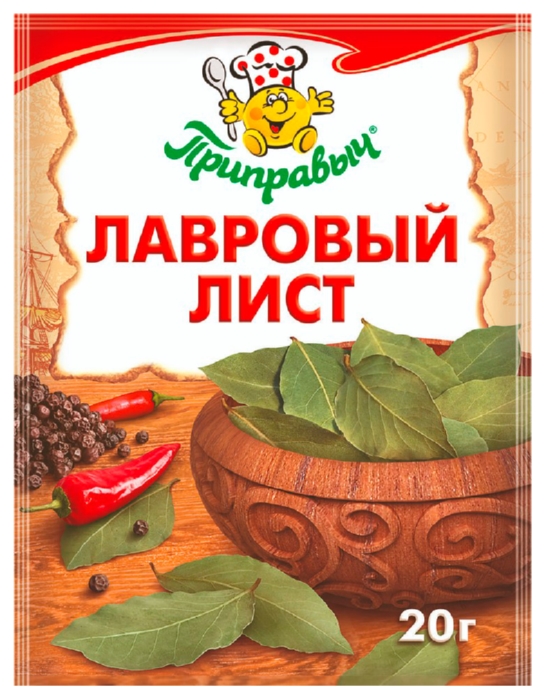 Лавровый лист ПРИПРАВЫЧ м/у 20г