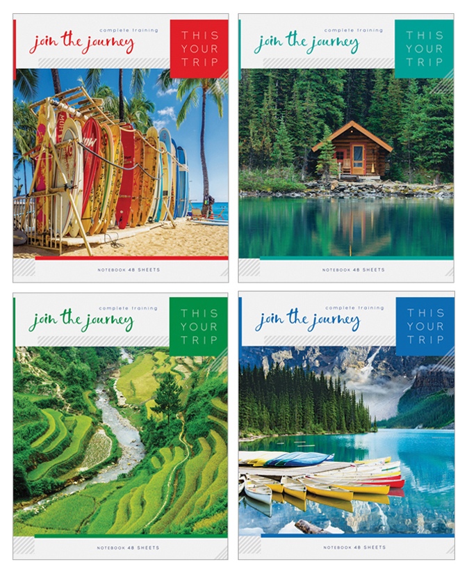 Тетрадь АРТ-СПЭЙС Природа клетка 48л арт.Т48кЭ_18818