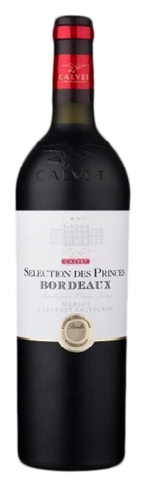 Вино КАЛЬВЕ Селексьон де Принс Бордо красное сух 13% ст/б 0.75л