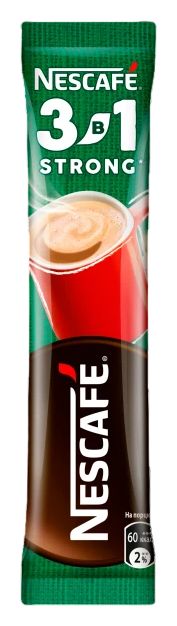 Напиток кофейный НЕСКАФЕ Крепкий 3в1 20пак*14.5г
