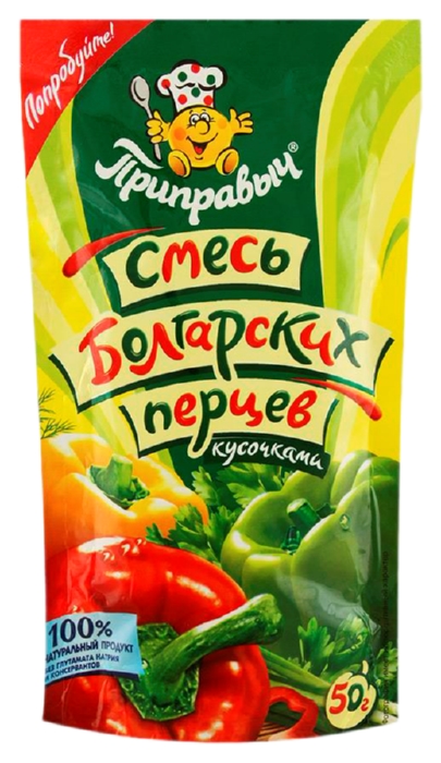 Смесь ПРИПРАВЫЧ болгарских перцев м/у 50г