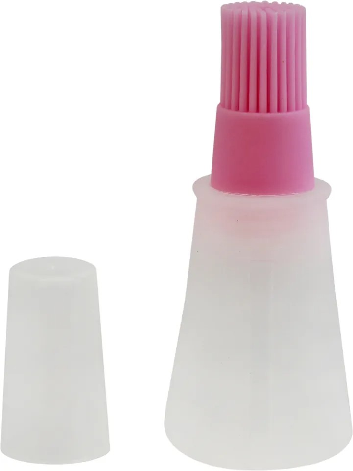 Масленка АТМИКС с кисточкой силиконовая 60мл арт.219