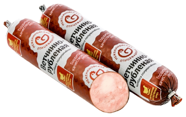 Колбаса МЕЖЕНИНОВСКАЯ ПФ ветчинно-рубленая п/к в/у 400г