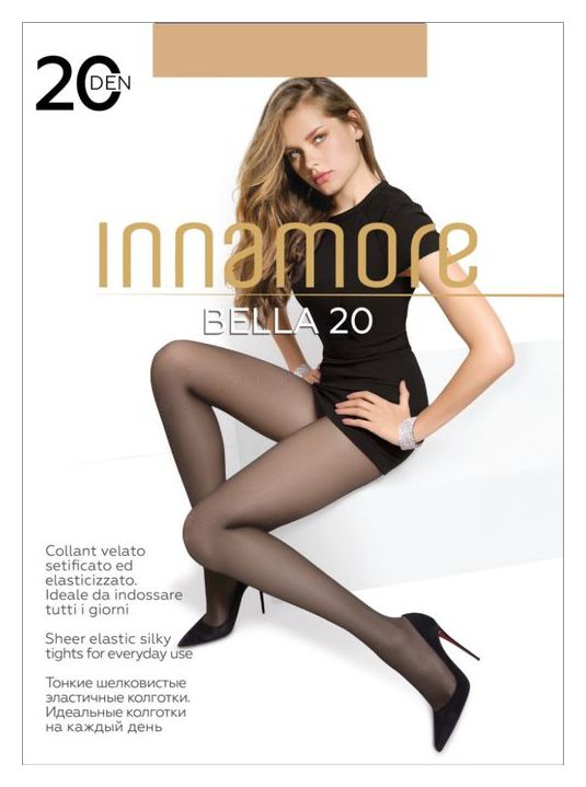 Колготки ИННАМОРЕ Белла 20ден миель 2