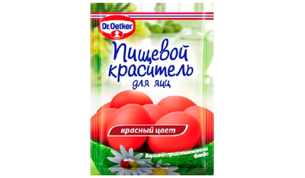 Краситель пасхальный ДОКТОР БЕЙКЕРС жидкий красный 5мл
