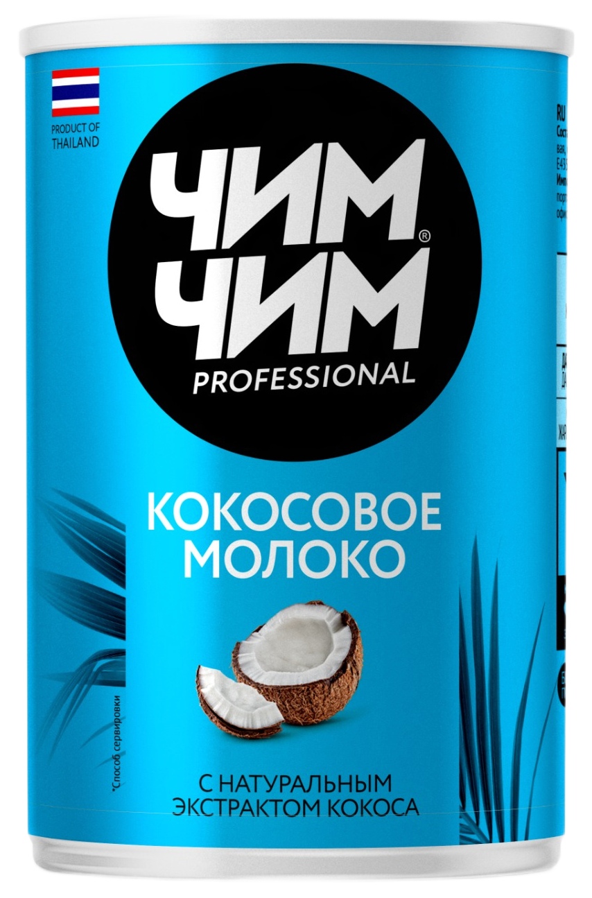 Молоко кокосовое ЧИМ-ЧИМ ж/б 400мл