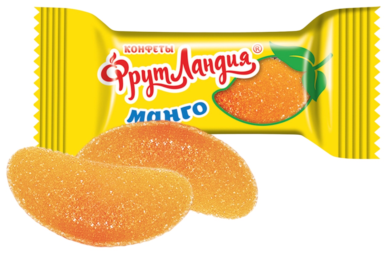 Конфеты СЛАВЯНКА Фрутландия желейные со вкусом манго весовые