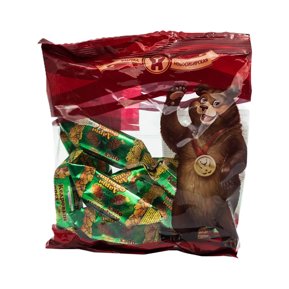 Конфеты НШФ Дары Сибири кедровый орех 200г