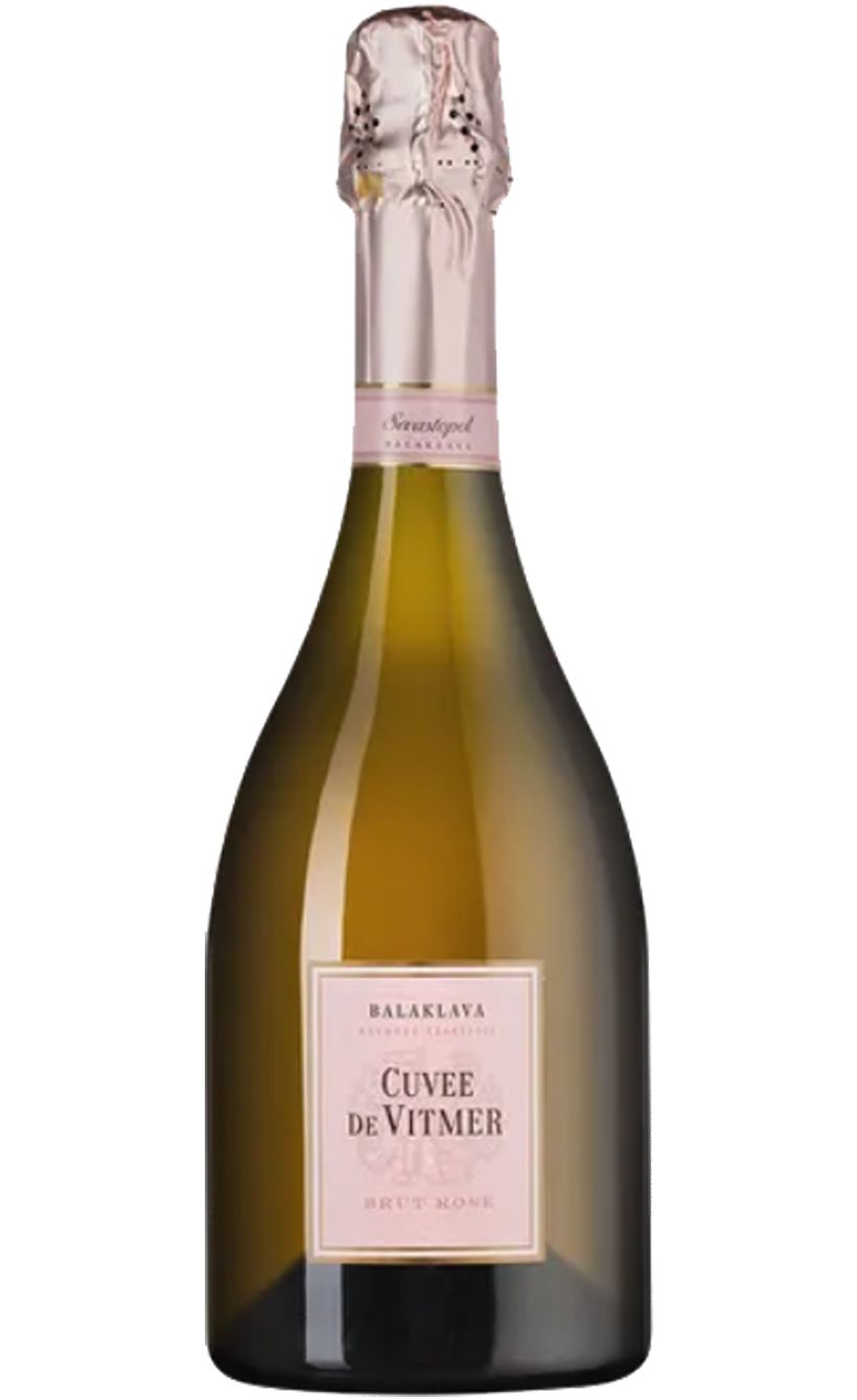 Игристое вино КЮВЕ ДЕ ВИТМЕР розовое брют 12%  ст/б 0.75л