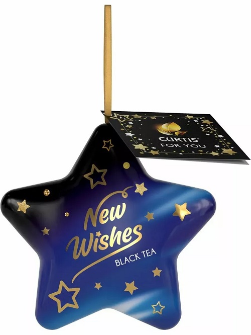 Чай КЕРТИС Инспайринг Старс черный ж/б 20г