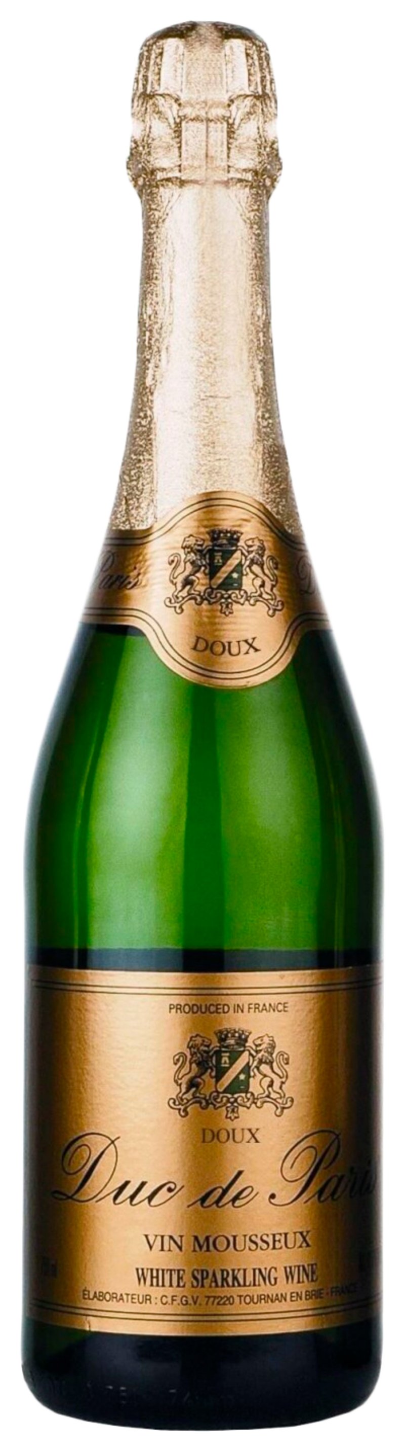 Игристое вино ДЮК ДЕ ПАРИ белое п/сл 10-10.5% ст/б 0.75л