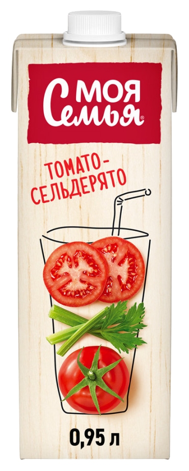 Нектар МОЯ СЕМЬЯ Томат заряд 0.95л