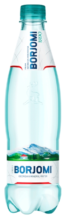 Мин.вода БОРЖОМИ лечебно-столовая газированная пэт 0.5л