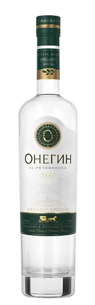 Водка ОНЕГИН Органик Спешиал 40% ст/б 0.5л