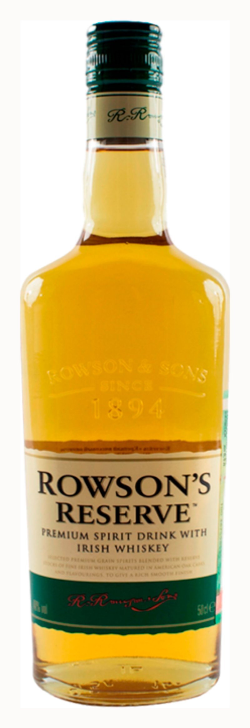 Напиток спиртной РОУСОНС Резерв 40% ст/б 0.5л