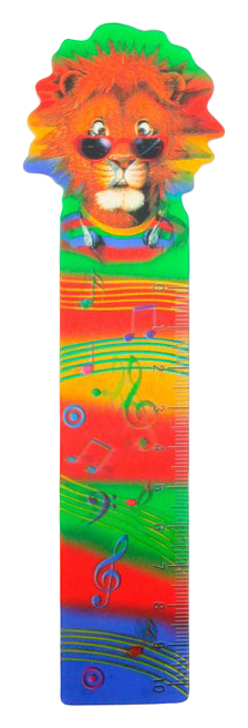 Линейка МАЗАРИ 3D 10см арт.M-5560