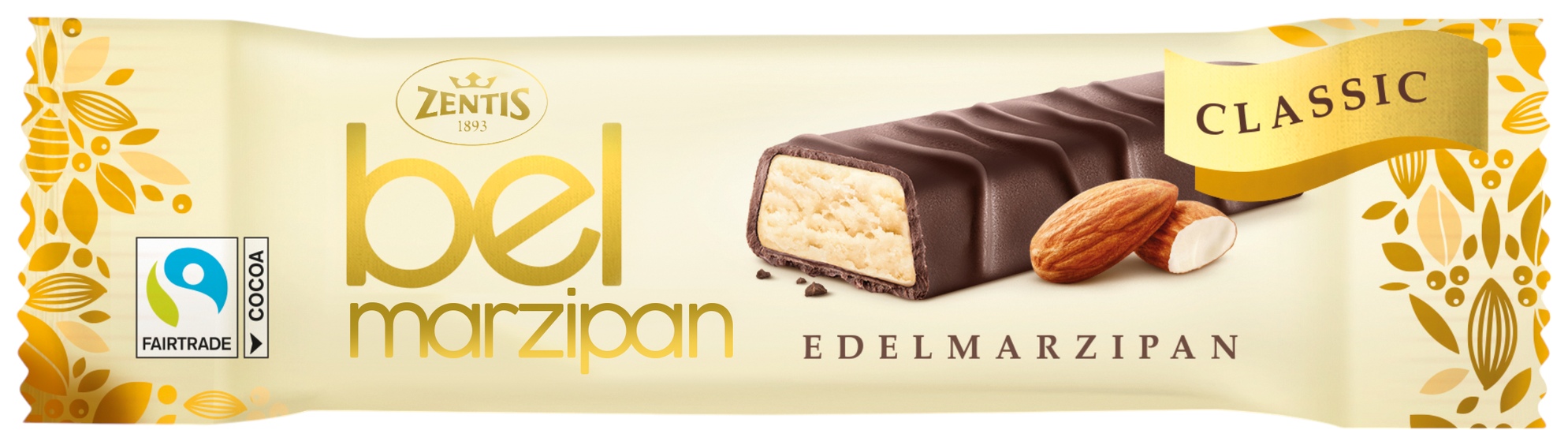 Батончик ЦЕНТИС марципановый классический 40г