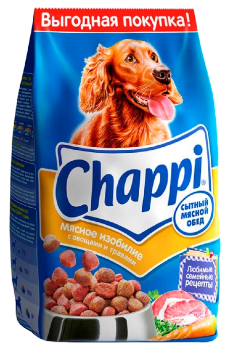 Корм для собак ЧАППИ с говядиной по-домашнему 2.5кг