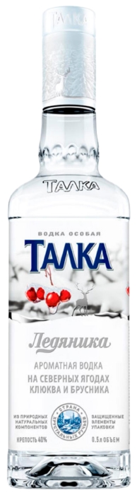 Водка ТАЛКА Ледяника 40% ст/б 0.5л