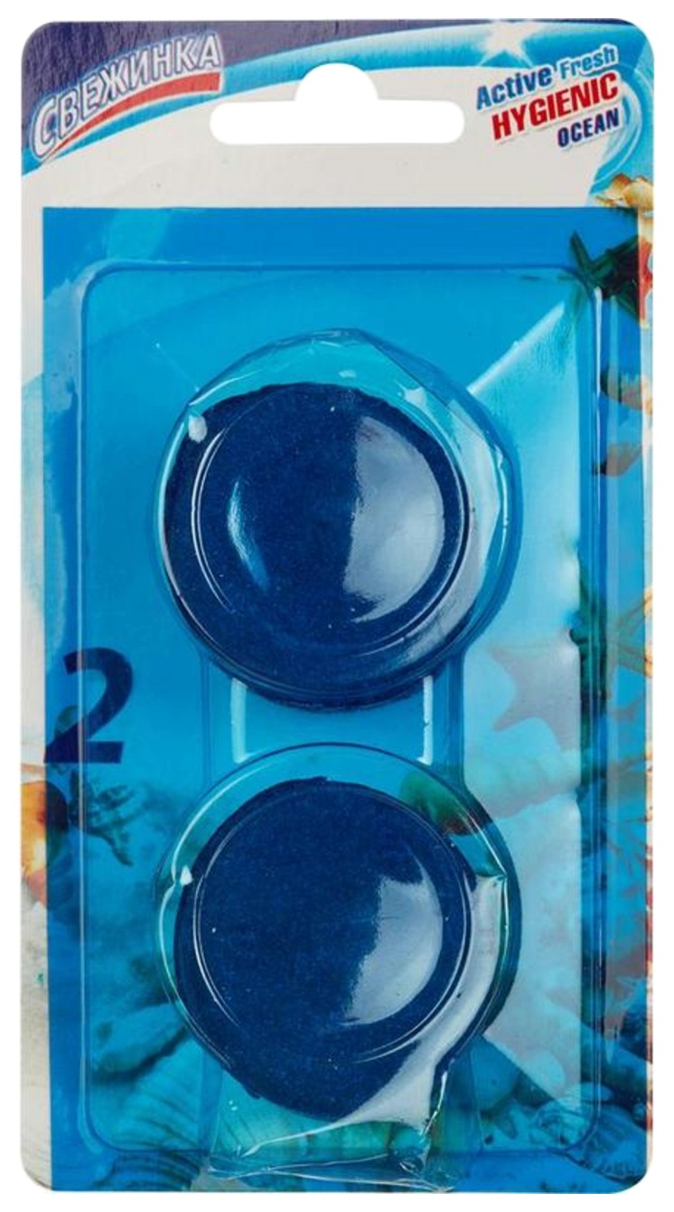 Таблетка для сливного бачка СВЕЖИНКА Море 2шт