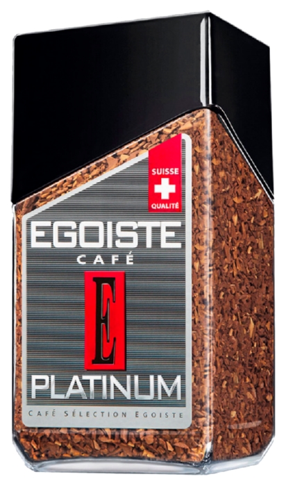 Кофе ЭГОИСТ Платинум растворимый ст/б 100г