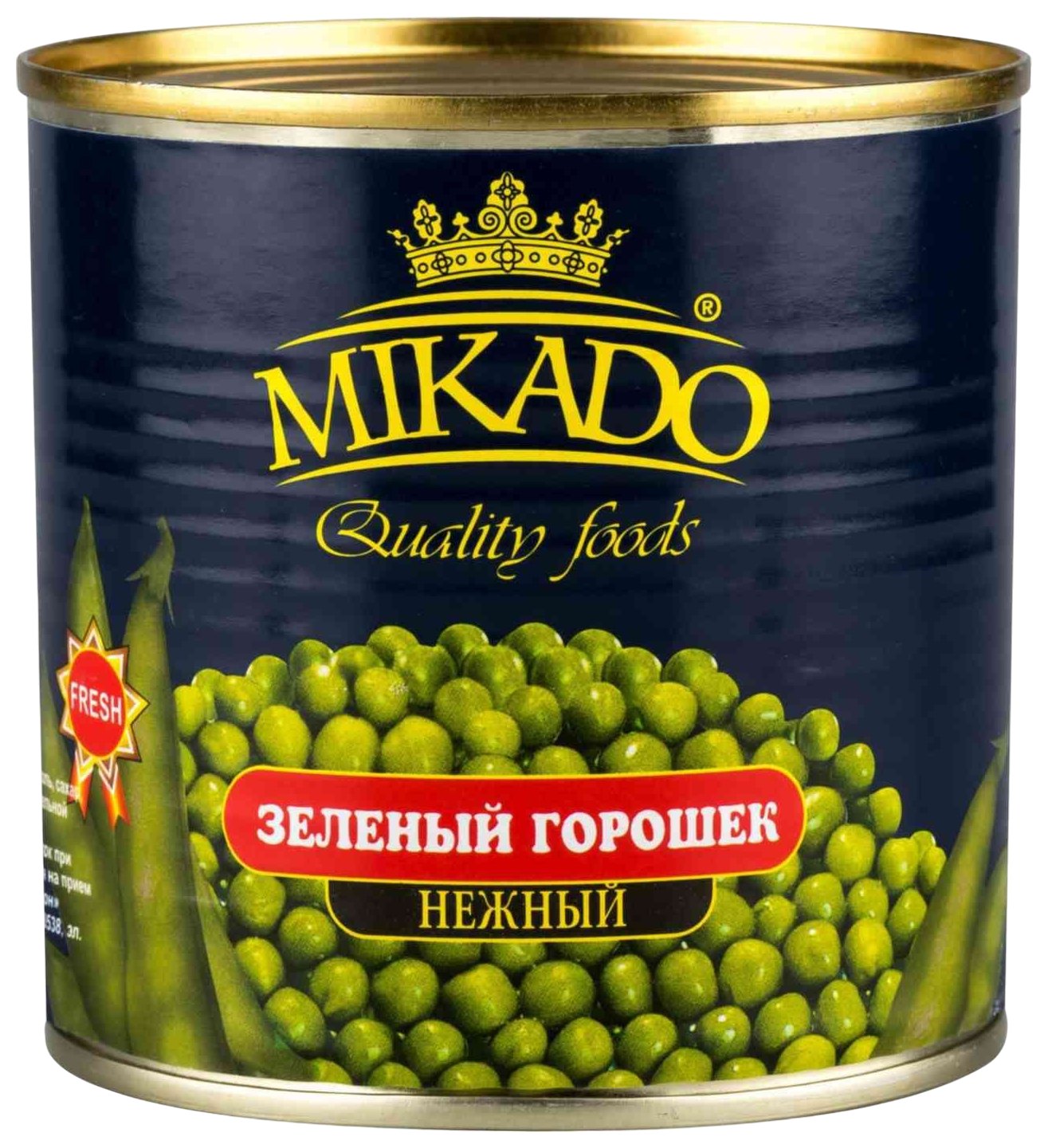Горошек МИКАДО зелёный ж/б 425мл