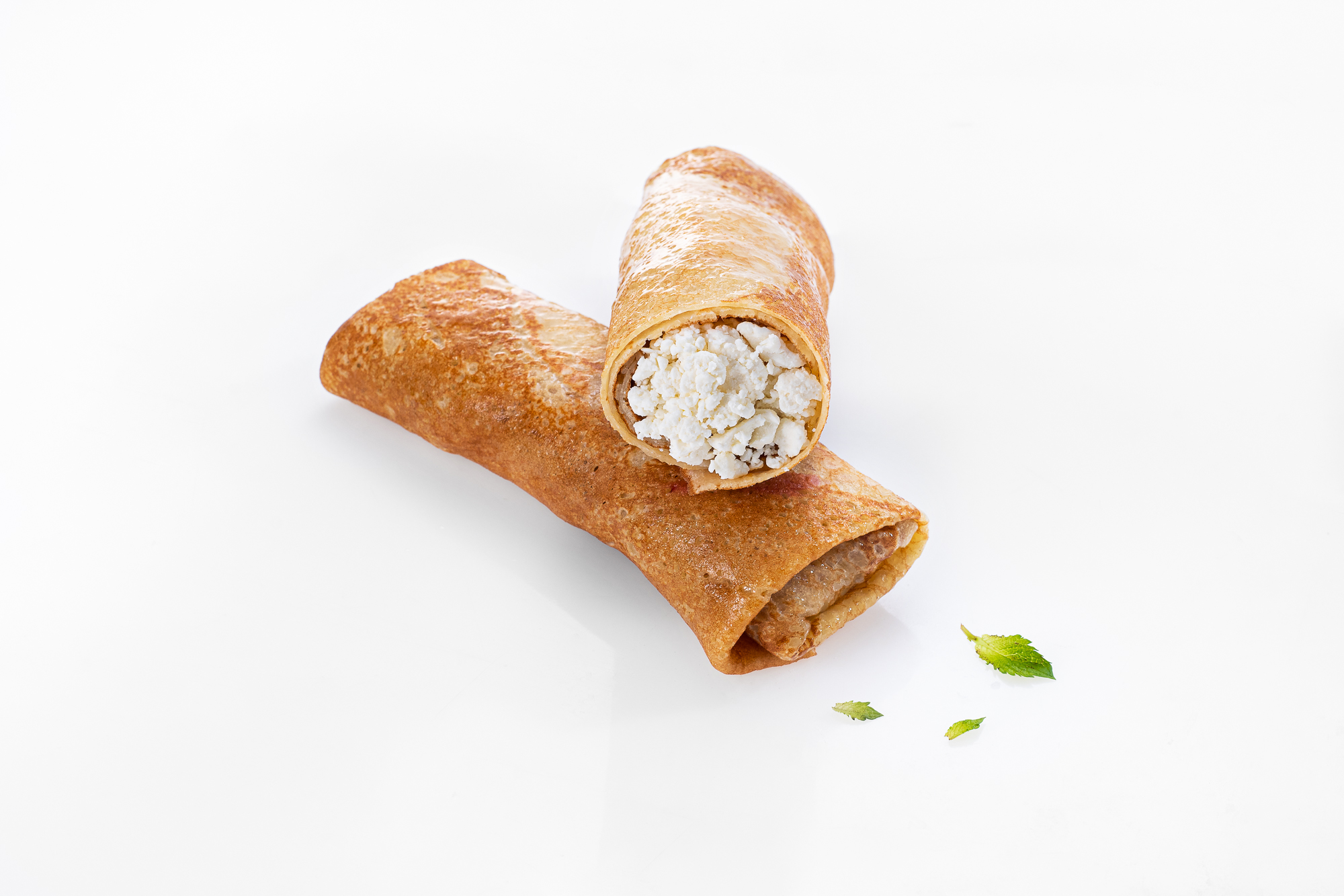 Блин фаршированный творогом 120г