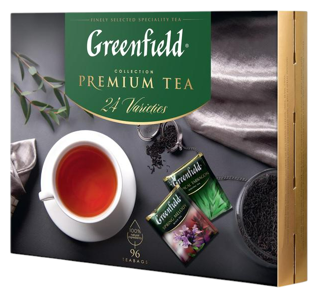 Чай ГРИНФИЛД Премиум Ти ассорти 96пак