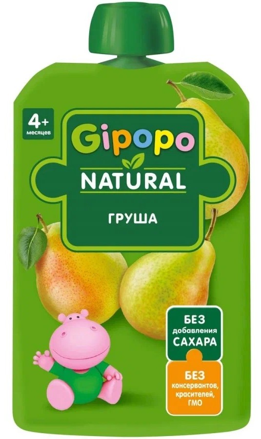 Пюре ГИПОПО Груша м/у 90г