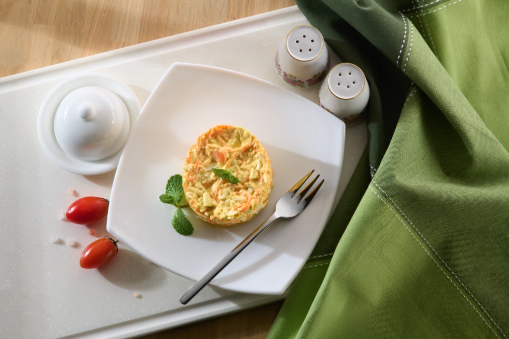 Салат морковный с сыром 200г